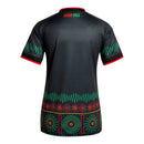 Camisa Seleção Jamaica II 26/27 - Torcedor Adidas Feminina - Preta com detalhes em vermelho e amarelo