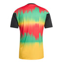 Camisa Seleção Jamaica Pré-jogo I 26/27 - Torcedor Adidas Masculina - Preta com detalhes em verde e vermelho e amarelo
