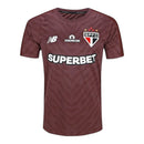 Camisa São Paulo Goleiro 26/27 - Torcedor New Balance Masculina - Vinho