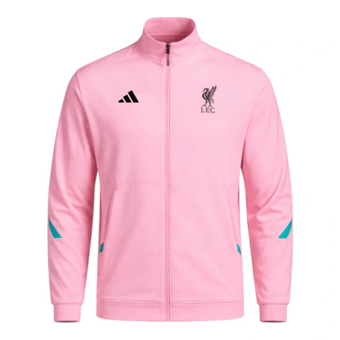 Jaqueta Corta-Vento Liverpool 26/27 - Masculina Adidas - Rosa