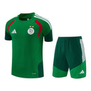 Kit Treino adulto - Camisa e Shorts - Seleção Argélia Adidas 26/27 - Verde
