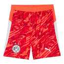 Short Borussia Dortmund Goleiro II 25/26 - Masculino Puma - Laranja e vermelho