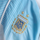 Jaqueta Corta-Vento Argentina I 2006 - Masculina Adidas - Branca e azul