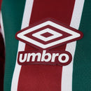 Kit Infantil Fluminense I 25/26 - Umbro - Vermelha e verde com detalhes em branco