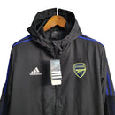 Jaqueta Corta-Vento Arsenal 23/24 - Masculina Adidas - Preta