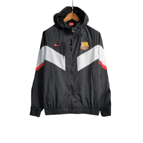 Jaqueta Corta-Vento Barcelona 23/24 - Masculina Nike - Preta
