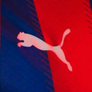 Camisa Cerro Portenho I 24/25 - Torcedor Puma Masculina - Vermelha e azul com detalhes em branco