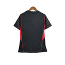 Camisa São Paulo Treino 23/24 - Torcedor Adidas Feminina - Preta com detalhes em vermelho