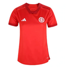 Camisa Internacional I 23/24 - Torcedor Adidas Feminina - Vermelha