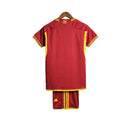 Kit Infantil Roma I 23/24 - Adidas - Vermelho