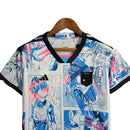 Kit Infantil Japão 23/24 - Adidas - Azul