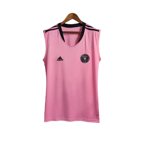 Camisa Inter Miami Home Regata 23/24 - Torcedor Adidas Masculina - Rosa