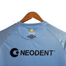Camisa Athletico Paranaense II 23/24 manga longa - Torcedor Umbro Masculina - Azul com detalhes em preto