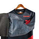 Camisa Athletico Paranaense II 23/24 manga longa - Torcedor Umbro Masculina - Preta com detalhes em vermelho