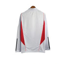 Camisa Flamengo Manga Longa 23/24 Torcedor Adidas Masculina - Branco