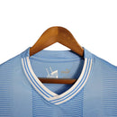 Camisa Manchester City I 23/24 - Manga Longa - Torcedor Puma Masculina - Azul