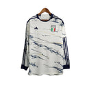Camisa Seleção da Itália I 23/24 manga longa - Torcedor Puma Masculina - Branca