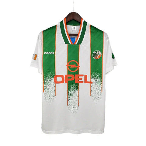 Camisa Irlanda Retrô 1994 Branca e Verde - Adidas