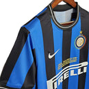 Camisa Retrô Inter de Milão I 2009/2010 - Masculina Nike - Azul e preta