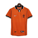 Camisa Retrô Seleção da Holanda I 1998 - Masculina Nike - Laranja