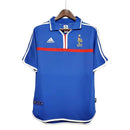 Camisa Retrô Seleção da França 2000 - Adidas Masculina - Azul