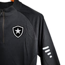 Camisa Botafogo Manga Longa 23/24 - Torcedor Reebok Masculina - Preta com detalhes em branco