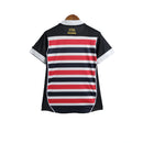 Camisa Santa Cruz I 23/24 Feminina Torcedor - Listrado em Preto Vermelho e Branco