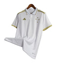 Camisa Cruzeiro Edição Especial 23/24 Torcedor Masculina - Branca com detalhes em dourado