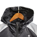 Jaqueta Corta-Vento Cruzeiro 23/24 - Masculina Adidas - Preta e branca