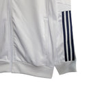 Jaqueta Corta-Vento Cruzeiro Treino 23/24 Masculina Adidas - Branca com detalhes em preto