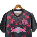 Camisa Red Bull New York III 23/24 - Torcedor Adidas Masculina - Preta com detalhes em vermelho e rosa