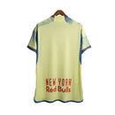 Camisa Red Bull New York Edição Especial New Cow Stadium 23/24 Adidas Torcedor Masculino - Amarela com detalhes em azul e vermelho