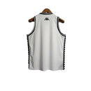 Camisa Regata Vasco da Gama -Kappa Moda Urbana - Branca com detalhes em preto e vermelho