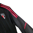 Jaqueta Corta-Vento São Paulo 23/24 Masculina Adidas - Preta