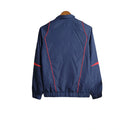 Jaqueta Corta-Vento São Paulo 23/24 Masculina Adidas - Azul com detalhes em vermelho