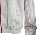 Jaqueta Corta-Vento São Paulo Dupla Face 23/24 Masculina Adidas - Branco e Vermelho