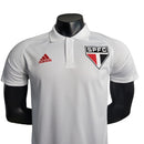 Camisa São Paulo 23/24 polo - Torcedor Adidas Masculina - Branca