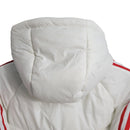 Jaqueta Corta-Vento São Paulo 23/24 Masculino Adidas - Branco com detalhes em preto e vermelho