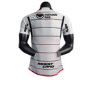 Camisa Flamengo II 23/24 Jogador Masculina - Branca com listas em branco