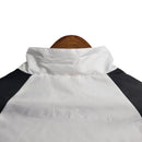 Jaqueta Corta-Vento Flamengo 23/24 Masculina Adidas - Branco com detalhes em preto e amarelo
