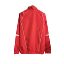 Jaqueta Corta-Vento Flamengo 23/24 Masculina Adidas - Vermelha com de talhes em branco
