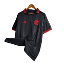 Camisa Flamengo III 19/20 Torcedor Adidas Masculina -Preto com detalhe vermelho