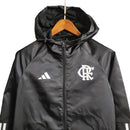 Jaqueta Corta-Vento Flamengo 23/24 - Masculina Adidas - Preta