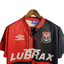Camisa Retrô Flamengo II 1994 - Umbro Masculina - Vermelha e preta