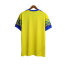 Camisa Flamengo II Retrô 1993 Torcedor Masculina - Amarela com detalhes em azul