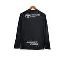 Camisa Flamengo III Edição Especial Manga Longa 23/24 Torcedor Adidas Masculina -Preto com detalhes em vermelho e branco