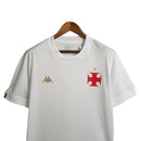 Camisa Vasco da Gama III 23/24 - Torcedor Kappa Masculina -Branca com detalhes em dourado