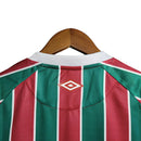 Camisa Fluminense 23/24 I - Feminina Umbro - Tricolor com patches libertadores
