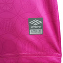 Camisa Grêmio Edição especial Outubro rosa 23/24 - Torcedor Umbro Feminina - Rosa com detalhes em azul