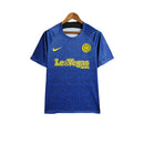 Camisa Inter de Milão Treino 23/24 - Torcedor Nike Masculina - Azul com detalhes em preto e amarelo
